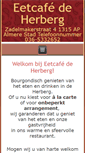 Mobile Screenshot of herberg-almere.nl